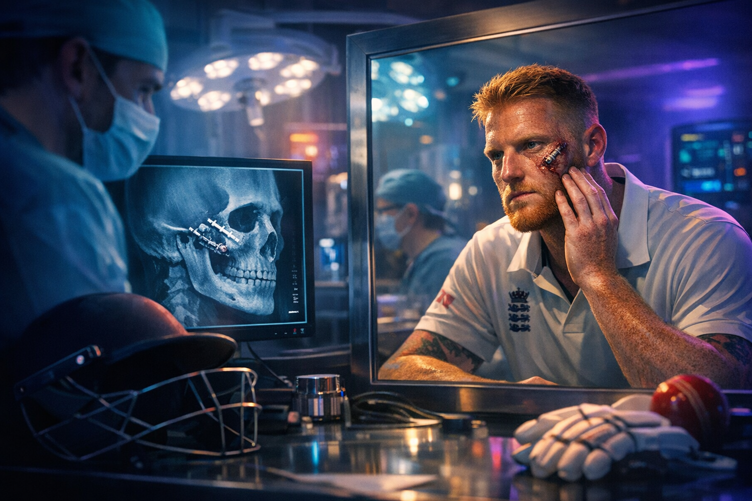 Ben Stokes Returns to Action in May After Severe Cheekbone Injury