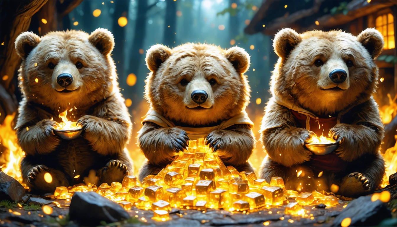 Goldilocks Slot Activates Holds Change Wilds Through Scatter Collection